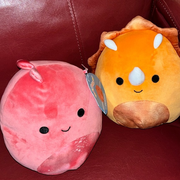 Squishmallows Toys Nwt New Lot Squishmallows 2 Dinosaurs Dinos